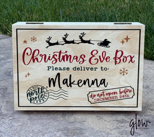 Personalized Christmas Eve Box