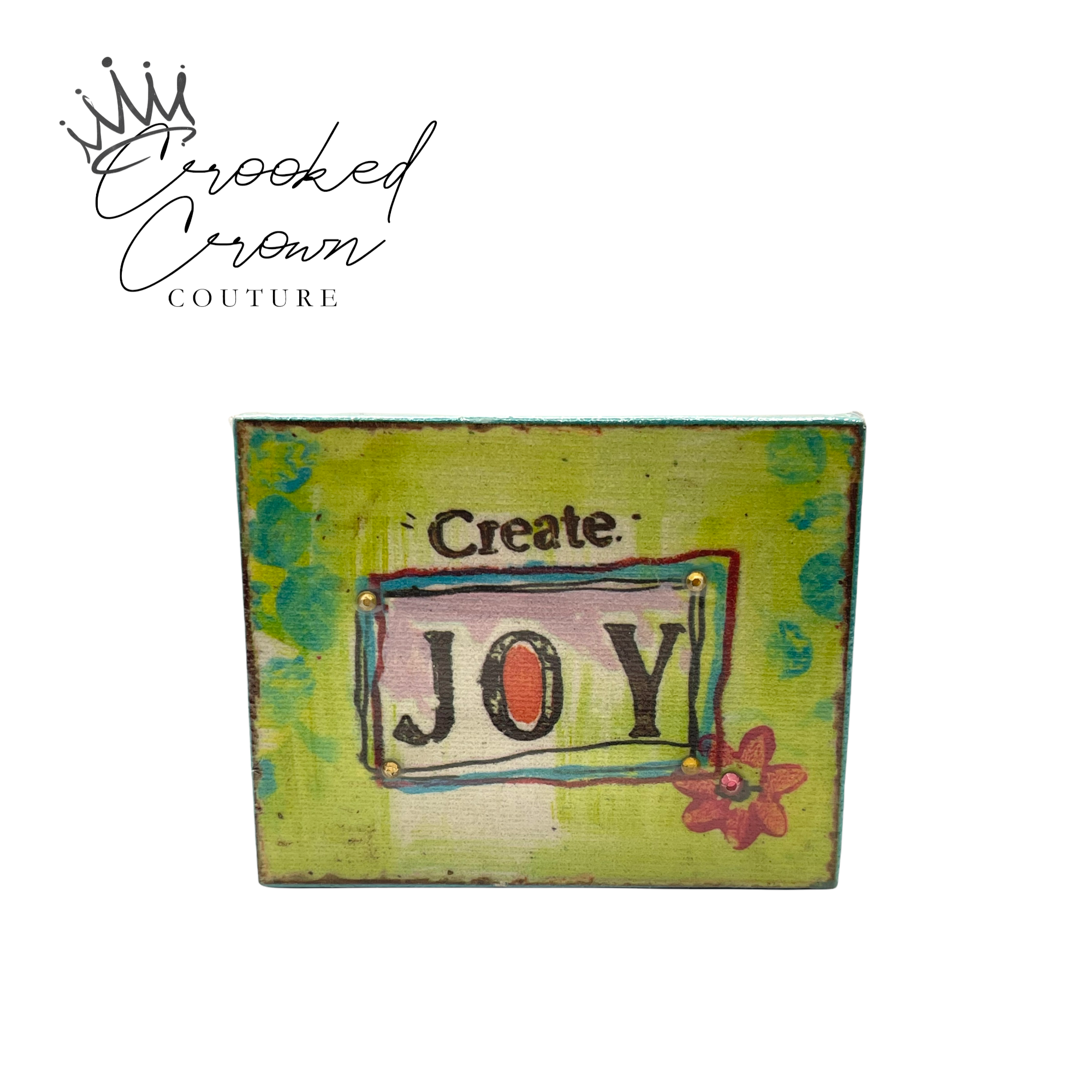 Create Joy Mini Canvas/Wood Magnet