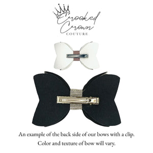 Cheyenne Embossed Lace 4” Hair Bow