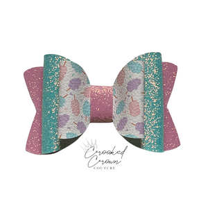 Cotton Candy 4” Hair Bow