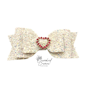 All about the Glitter 4” Hair Bow