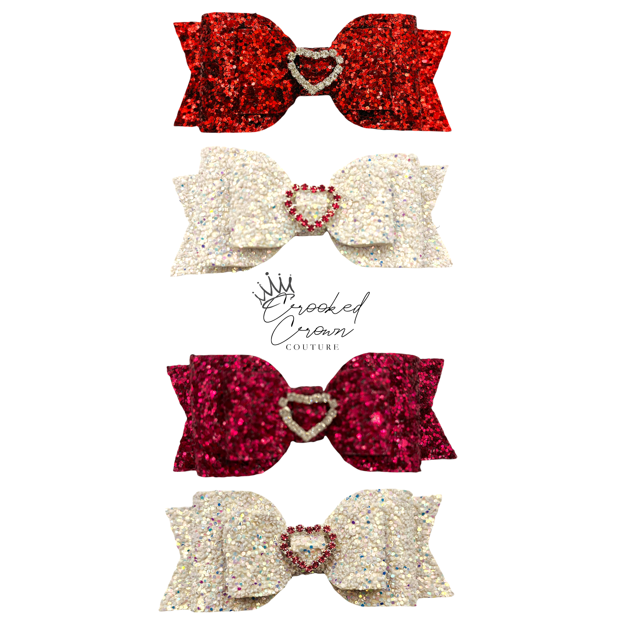 All about the Glitter 4” Hair Bow