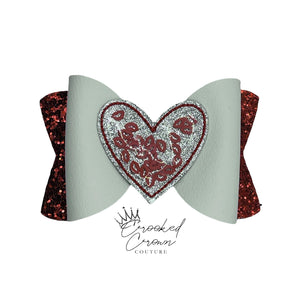 SALE Lots of Kisses Shaker 4” Hair Bow