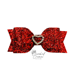All about the Glitter 4” Hair Bow