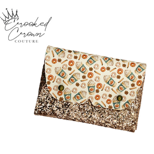 Pumpkin Spice Premium Card Holder