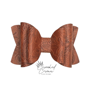 Cheyenne Embossed Lace 4” Hair Bow