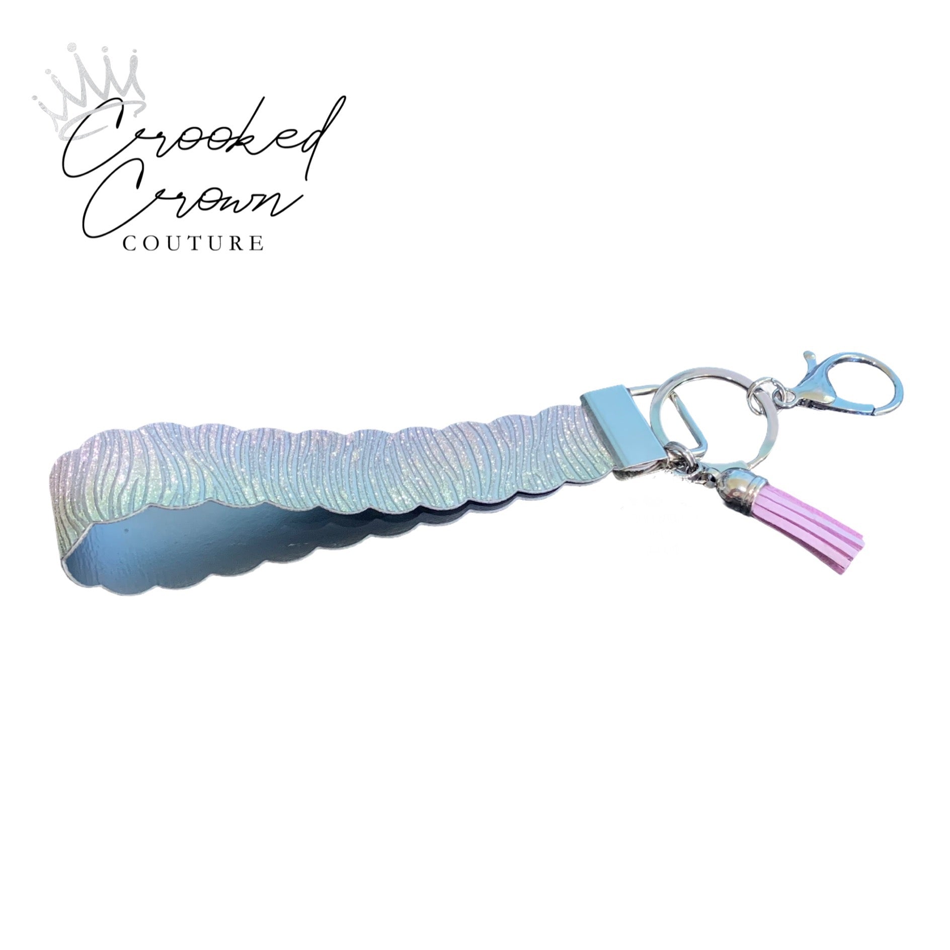 Shine Bright Like a Diamond - Scalloped Pastel Shimmer