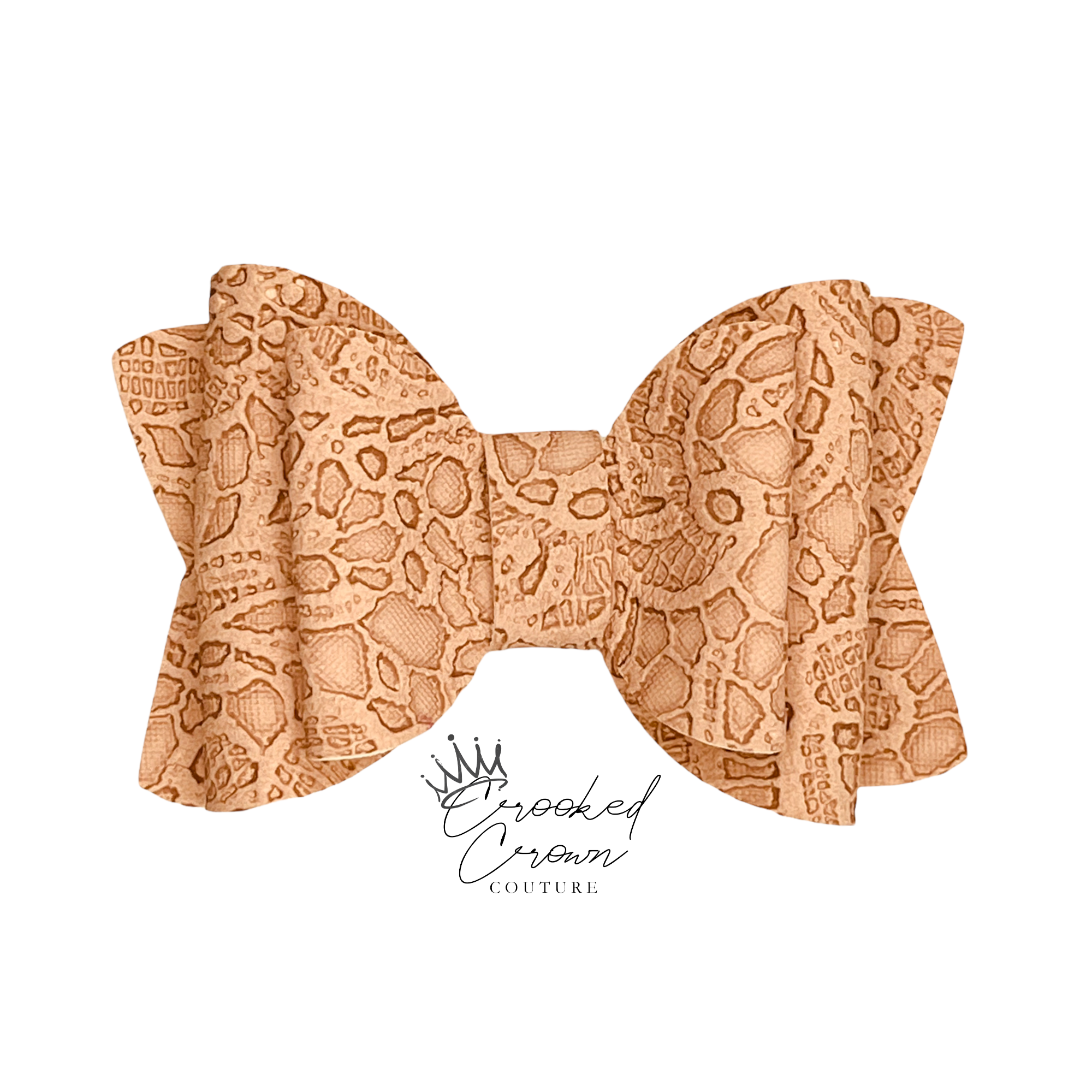 Blush Lace 4” Hair Bow